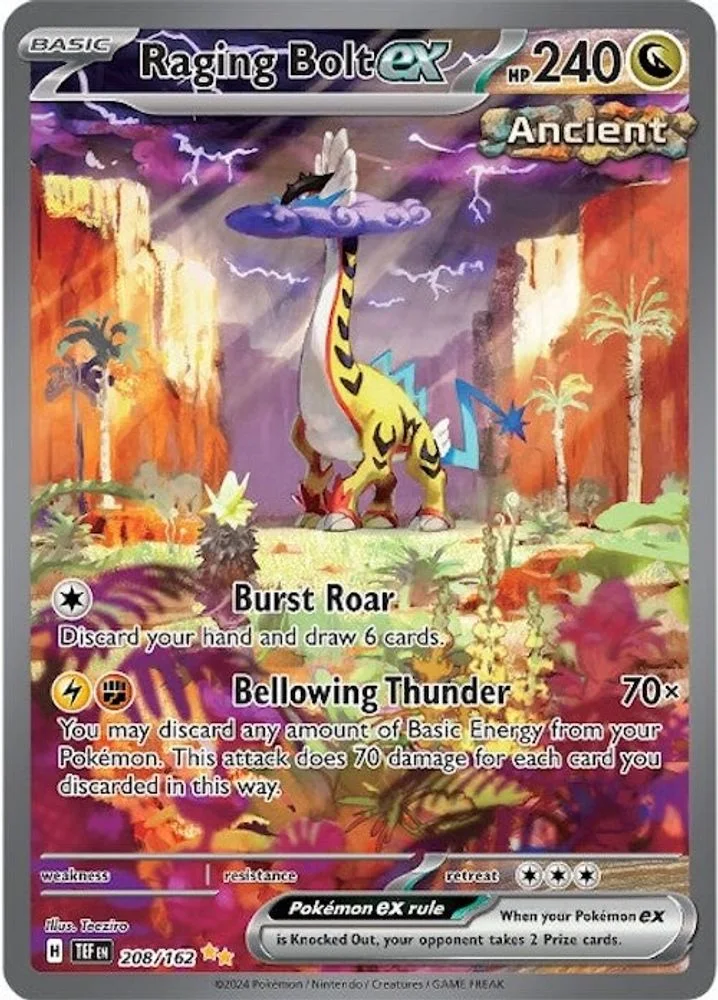 Raging Bolt ex 208/162 — front