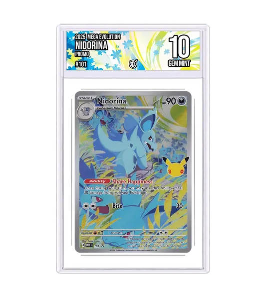Nidorina 101 · BCG 10 Gem Mint