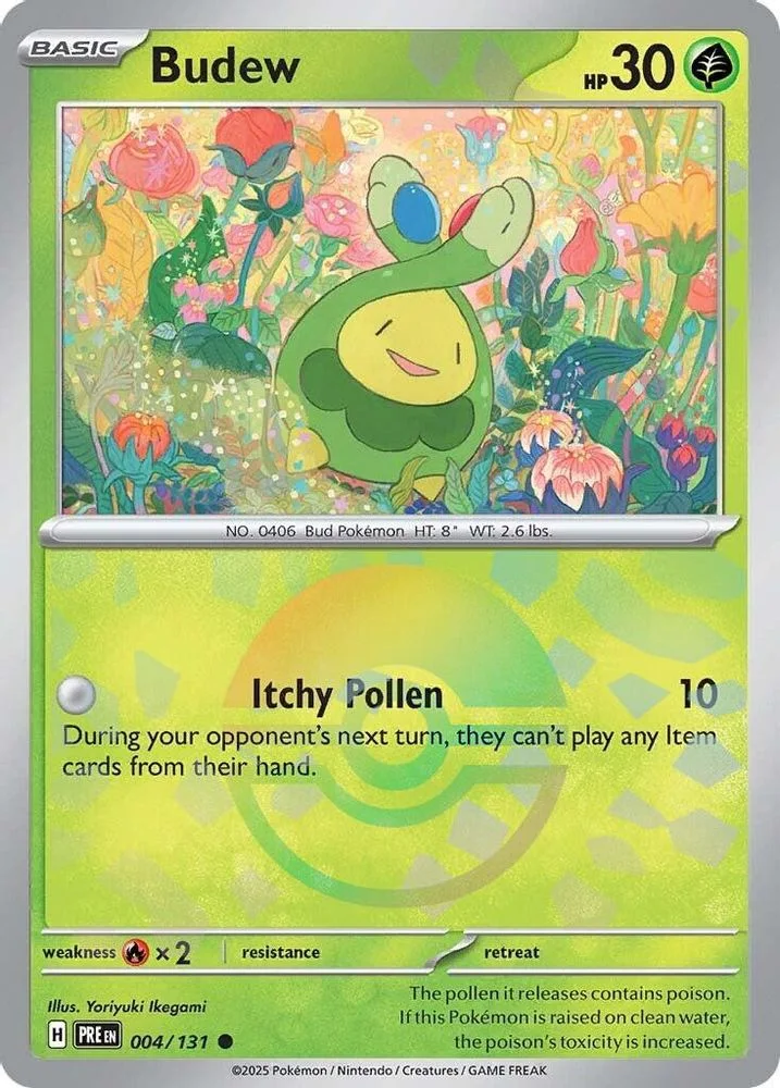 Budew 004/131 — front