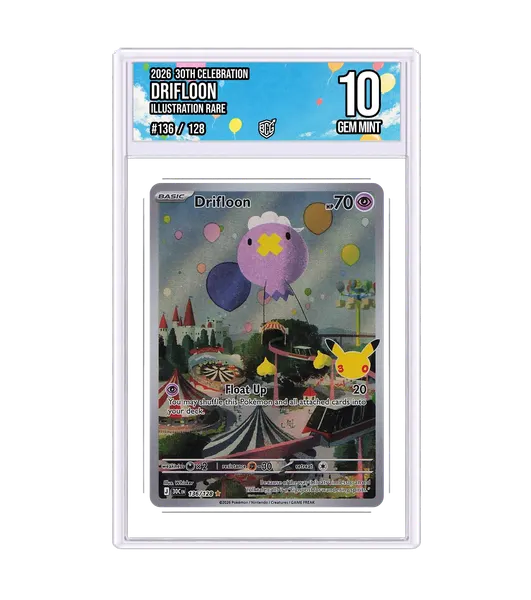 Drifloon 136/128 · BCG 10 Gem Mint