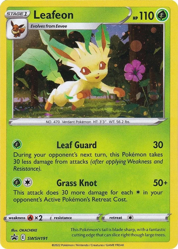 Leafeon - SWSH191 — front