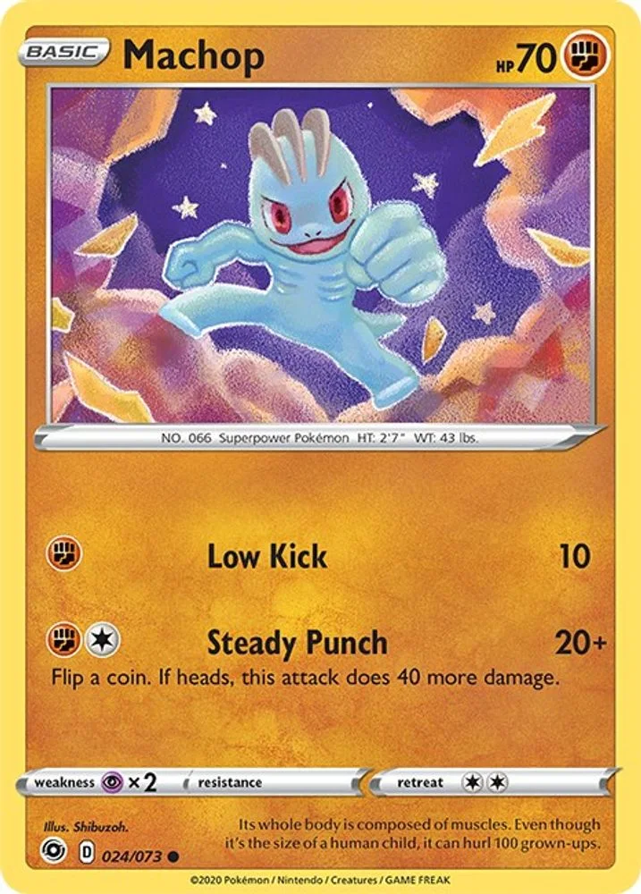 Machop 24/73 — front