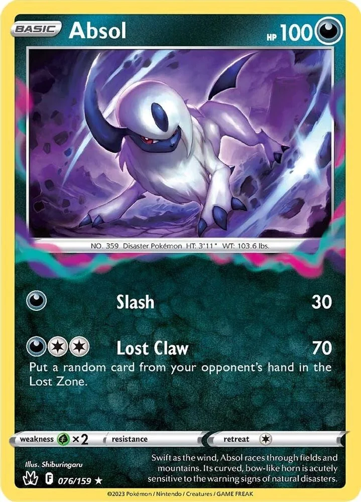 Absol 076/159 — front