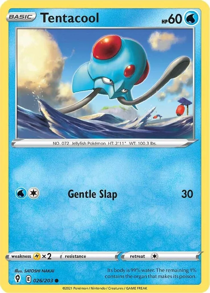 Tentacool 026/203 — front