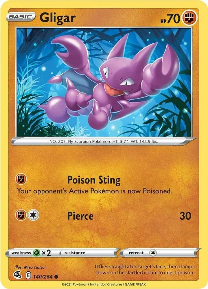 Gligar 140/264 — front