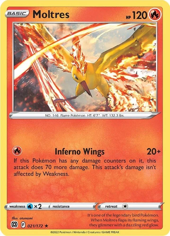 Moltres 021/172 — front