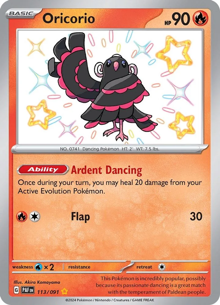 Oricorio 113/091 — front