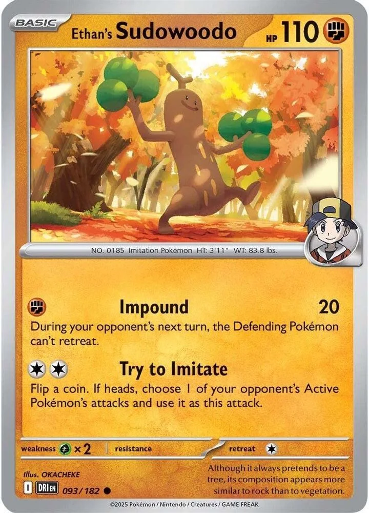 Ethan's Sudowoodo 093/182 — front