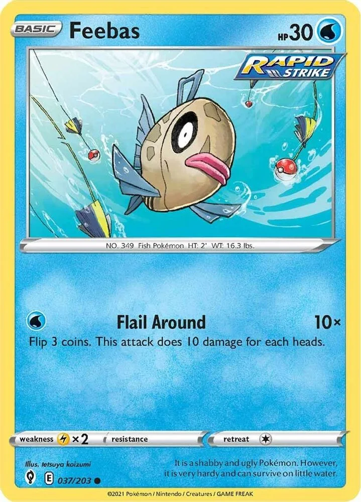 Feebas 037/203 — front