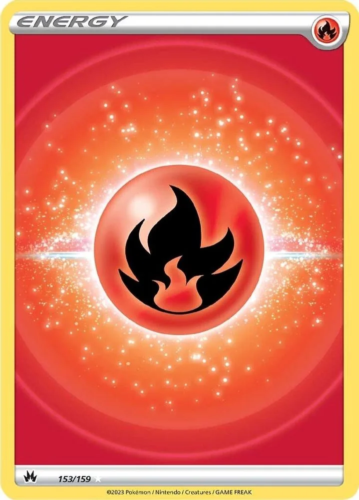 Fire Energy 153/159 (Texture Full Art) — front