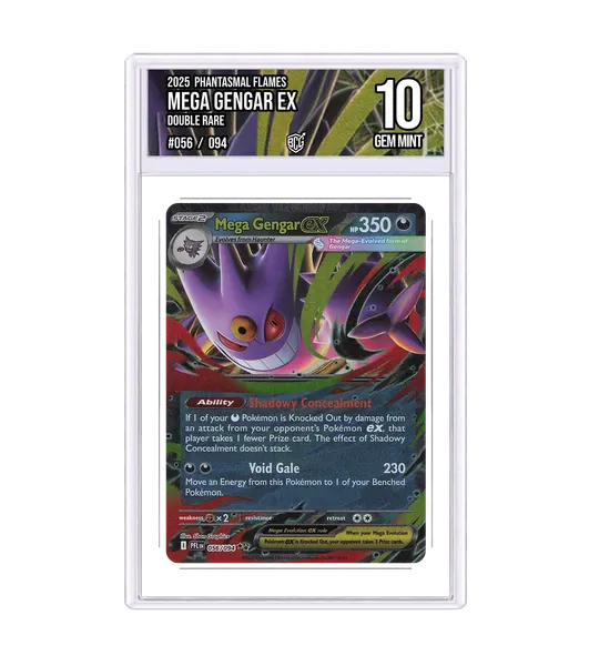Mega Gengar ex 056/094 · BCG 10 Gem Mint