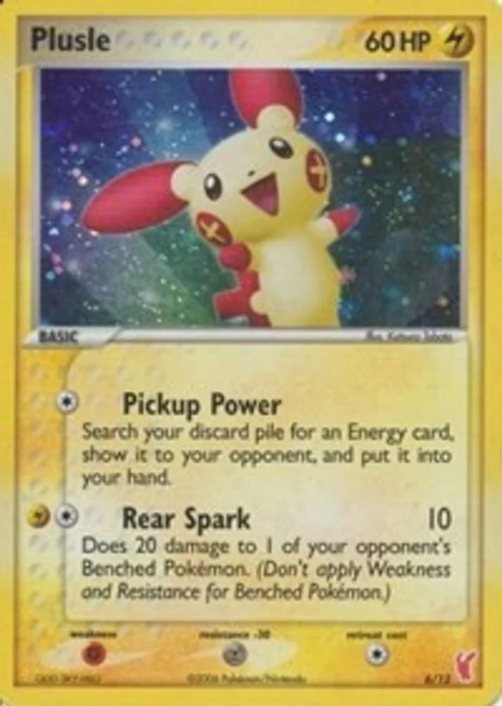 Plusle 6/12 — front