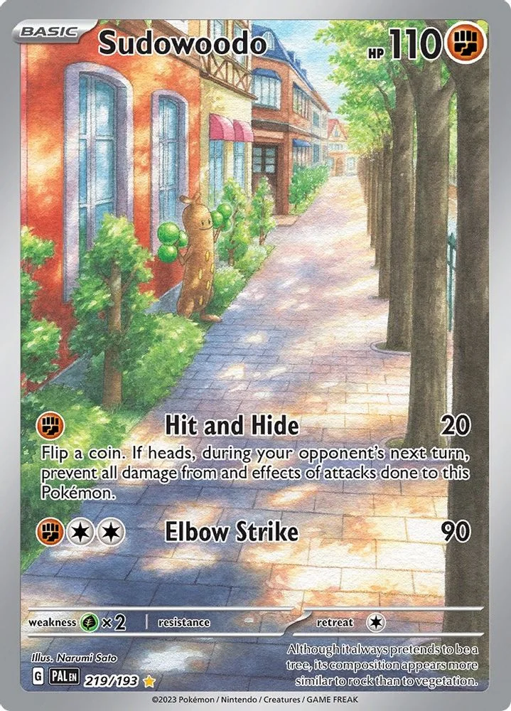 Sudowoodo 219/193 — front