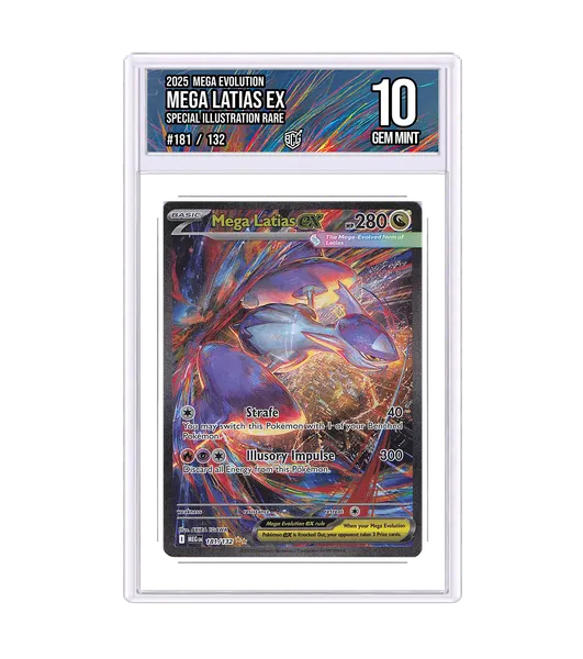 Mega Latias ex 181/132 · BCG 10 Gem Mint