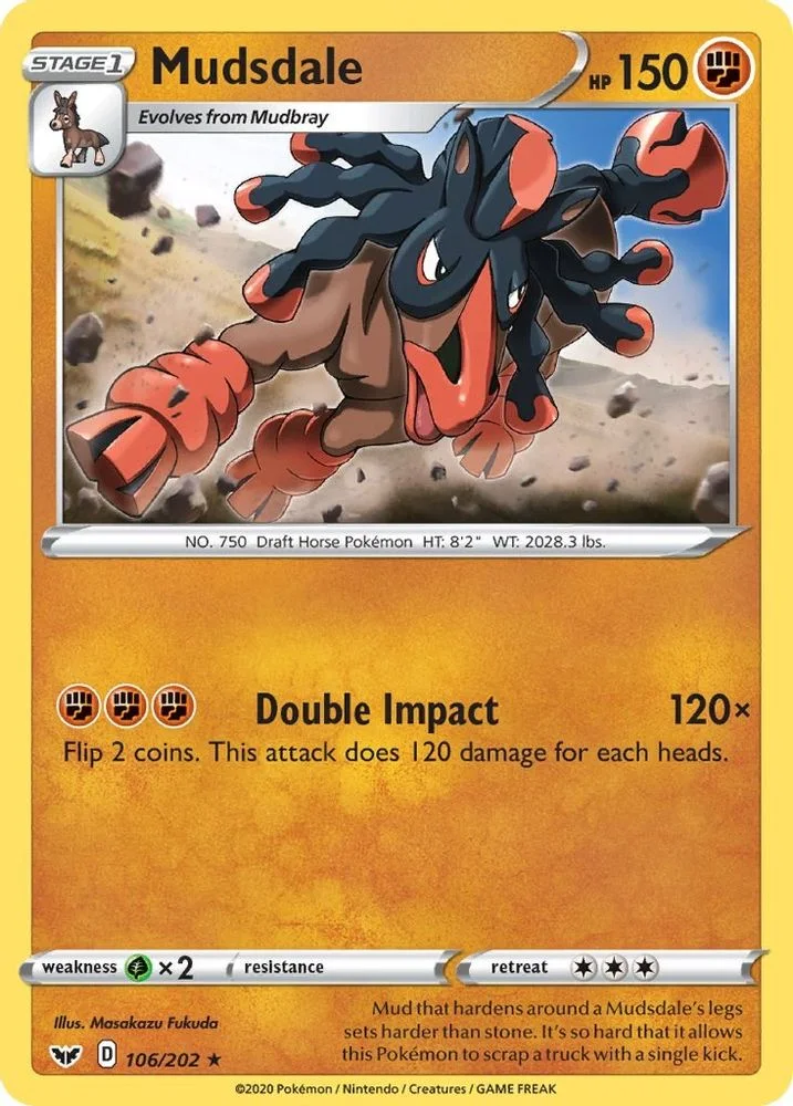 Mudsdale 106/202 — front