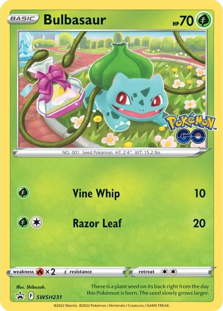Bulbasaur - SWSH231 — front