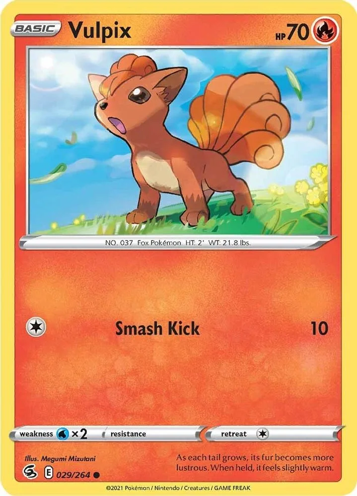 Vulpix 029/264 — front