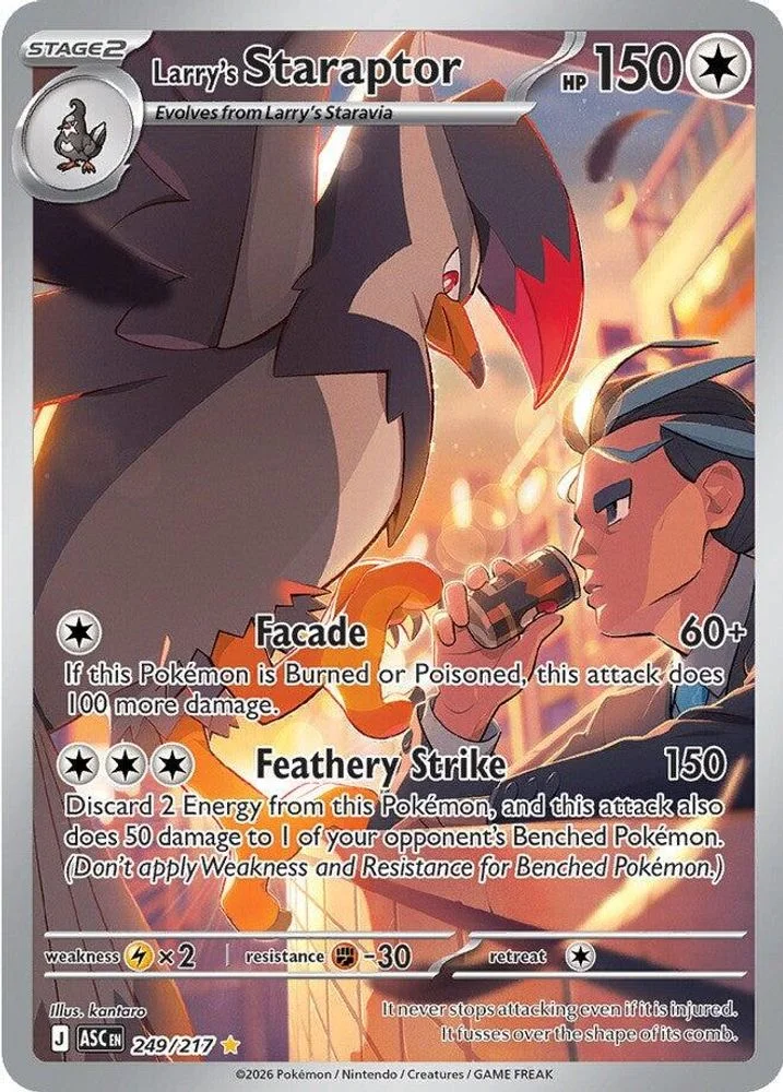 Larry's Staraptor 249/217 — front