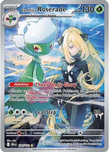 Cynthia's Roserade 184/182