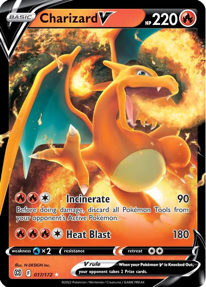 Charizard V 017/172 — front