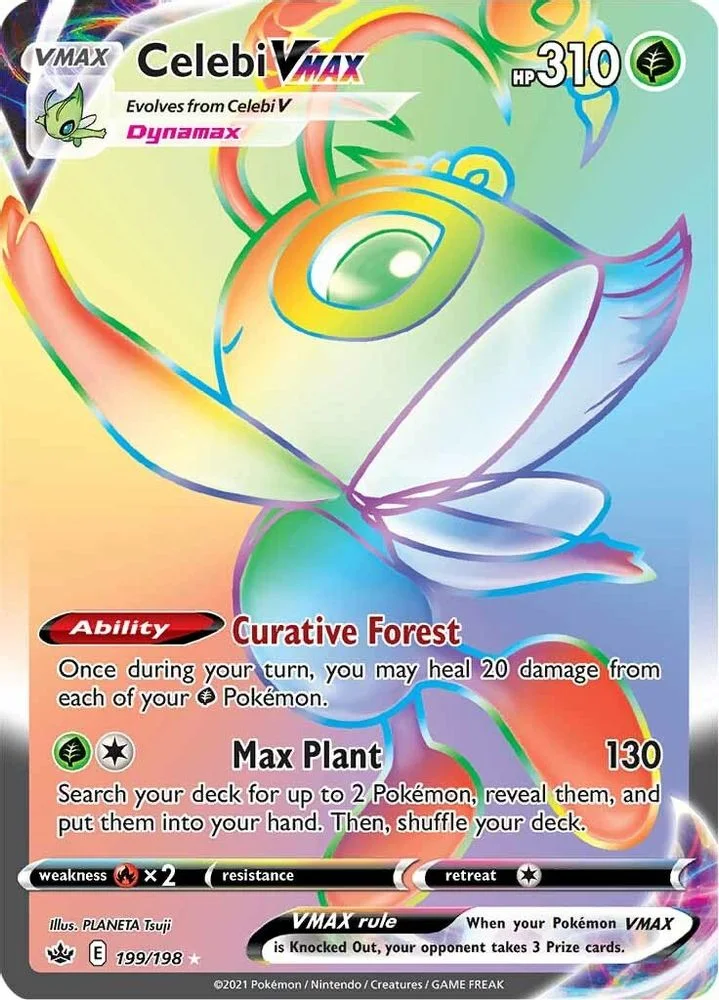 Celebi VMAX 199/198 (Secret) — front