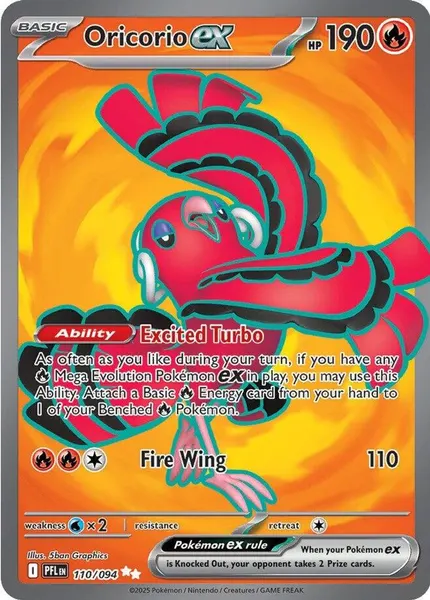 Oricorio ex 110/094