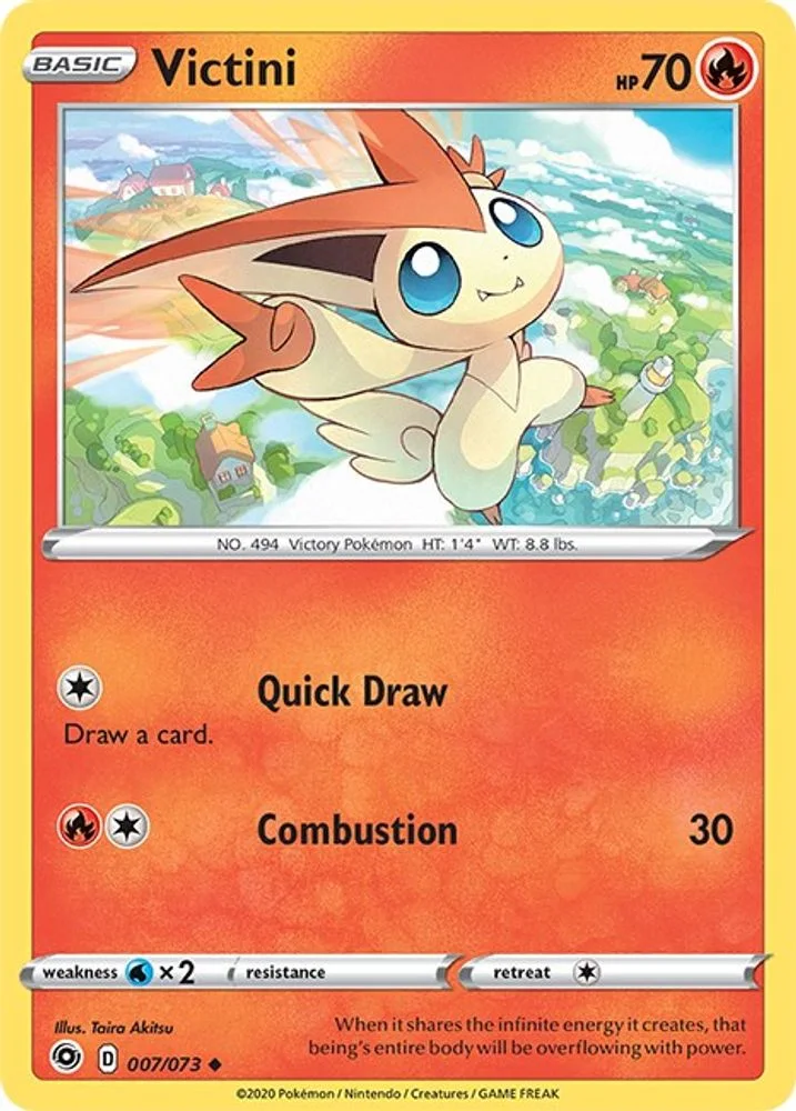 Victini 07/73 — front