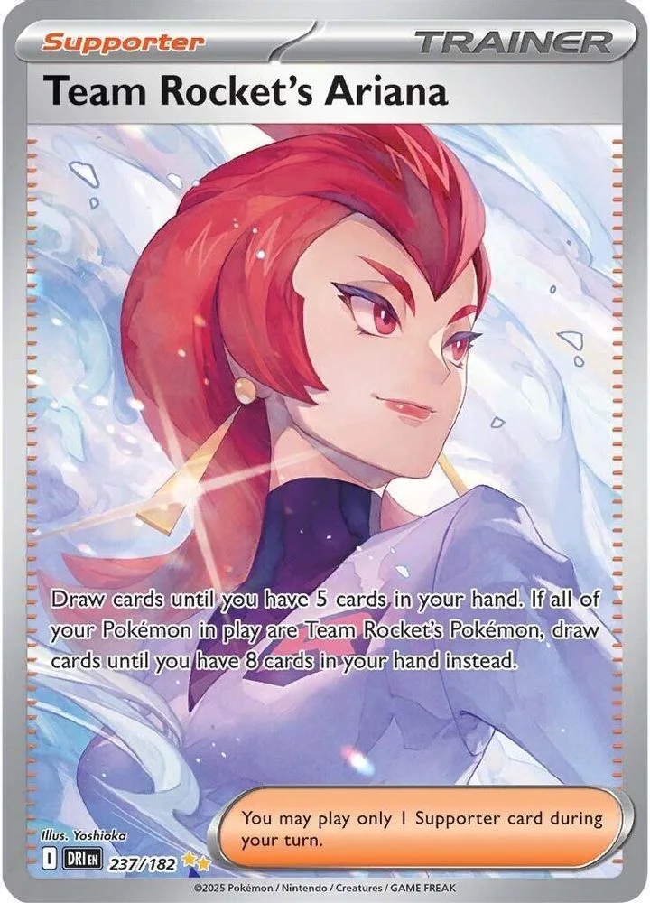 Team Rocket's Ariana 237/182 — front
