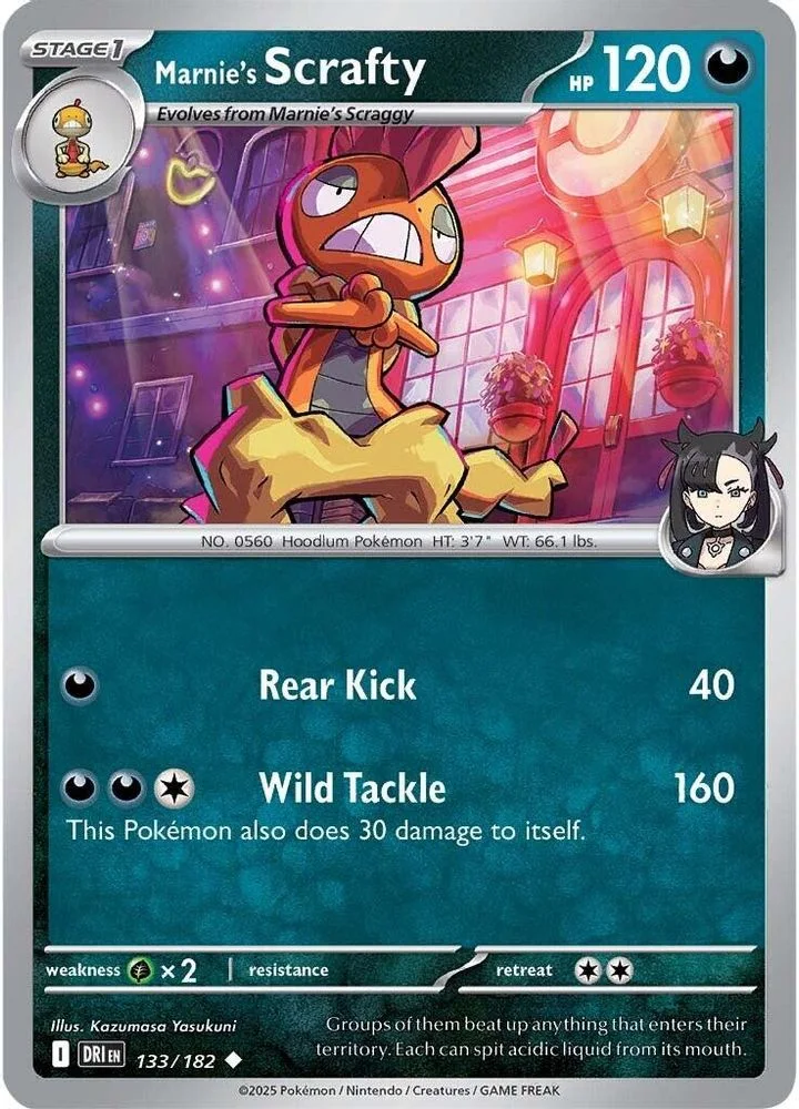Marnie's Scrafty 133/182 — front