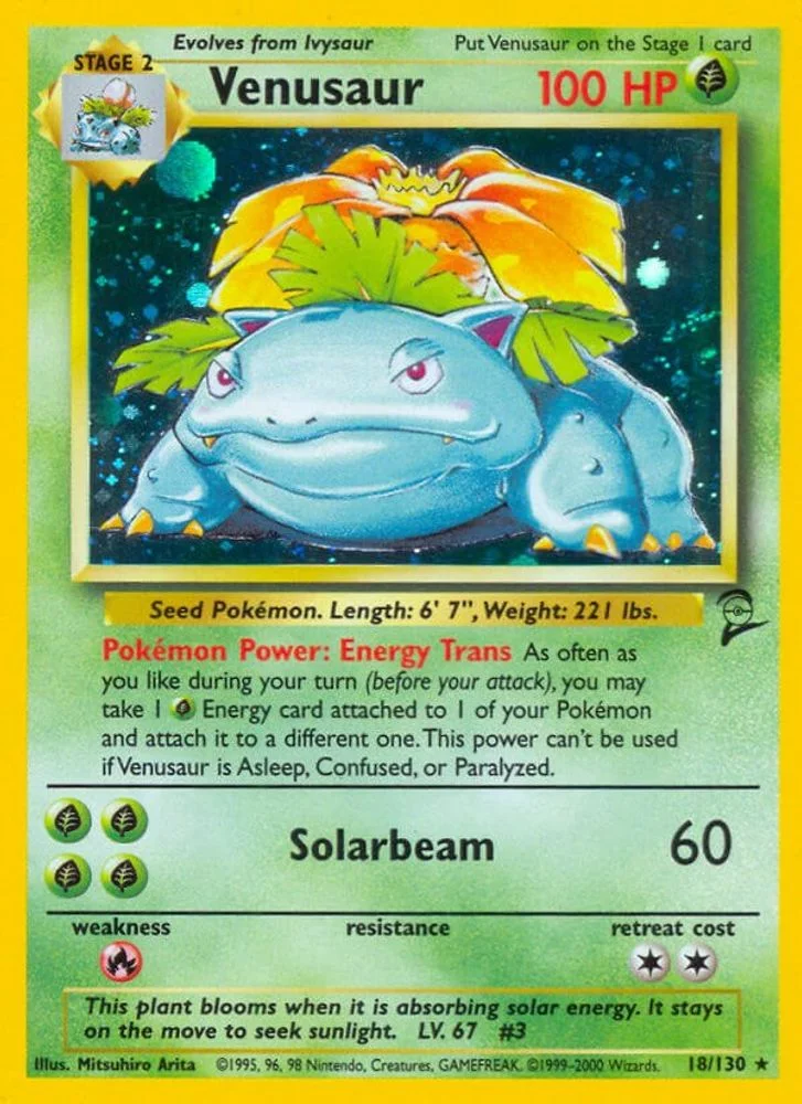 Venusaur 018/130 — front