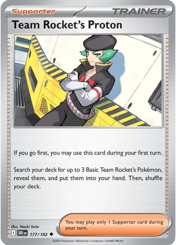 Team Rocket's Proton 177/182 — front