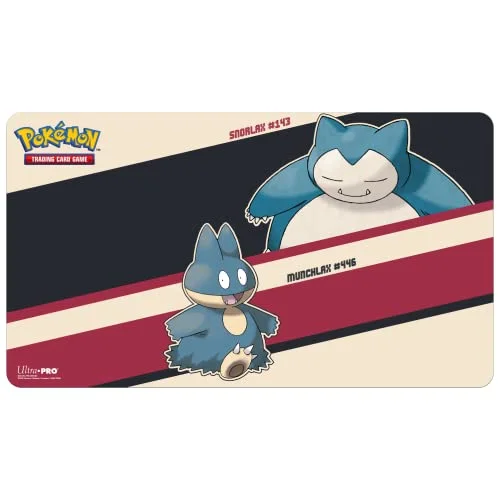 SNORLAX AND MUNCHLAX STANDARD GAMING PLAYMAT MOUSEPAD FOR POKÉMON — front