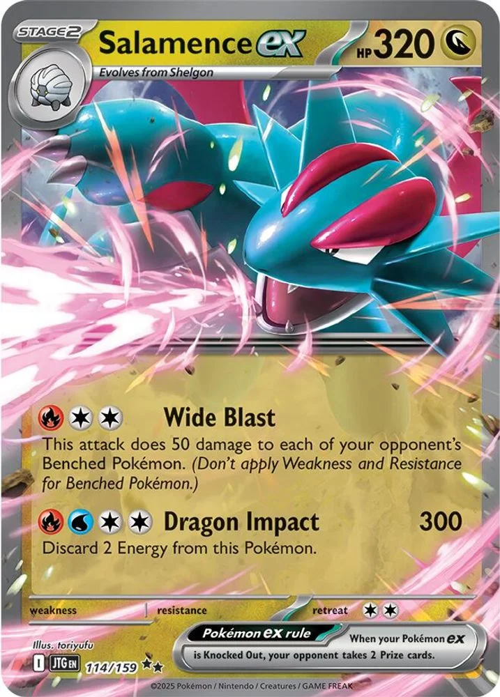 Salamence ex 114/159 — front