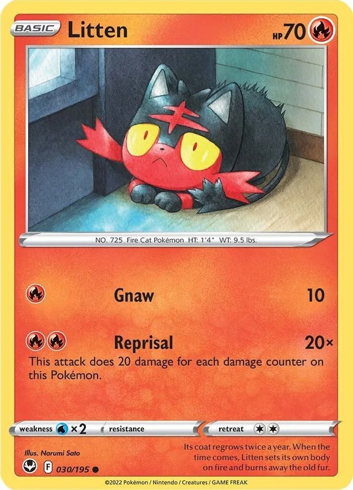 Litten 030/195 — front