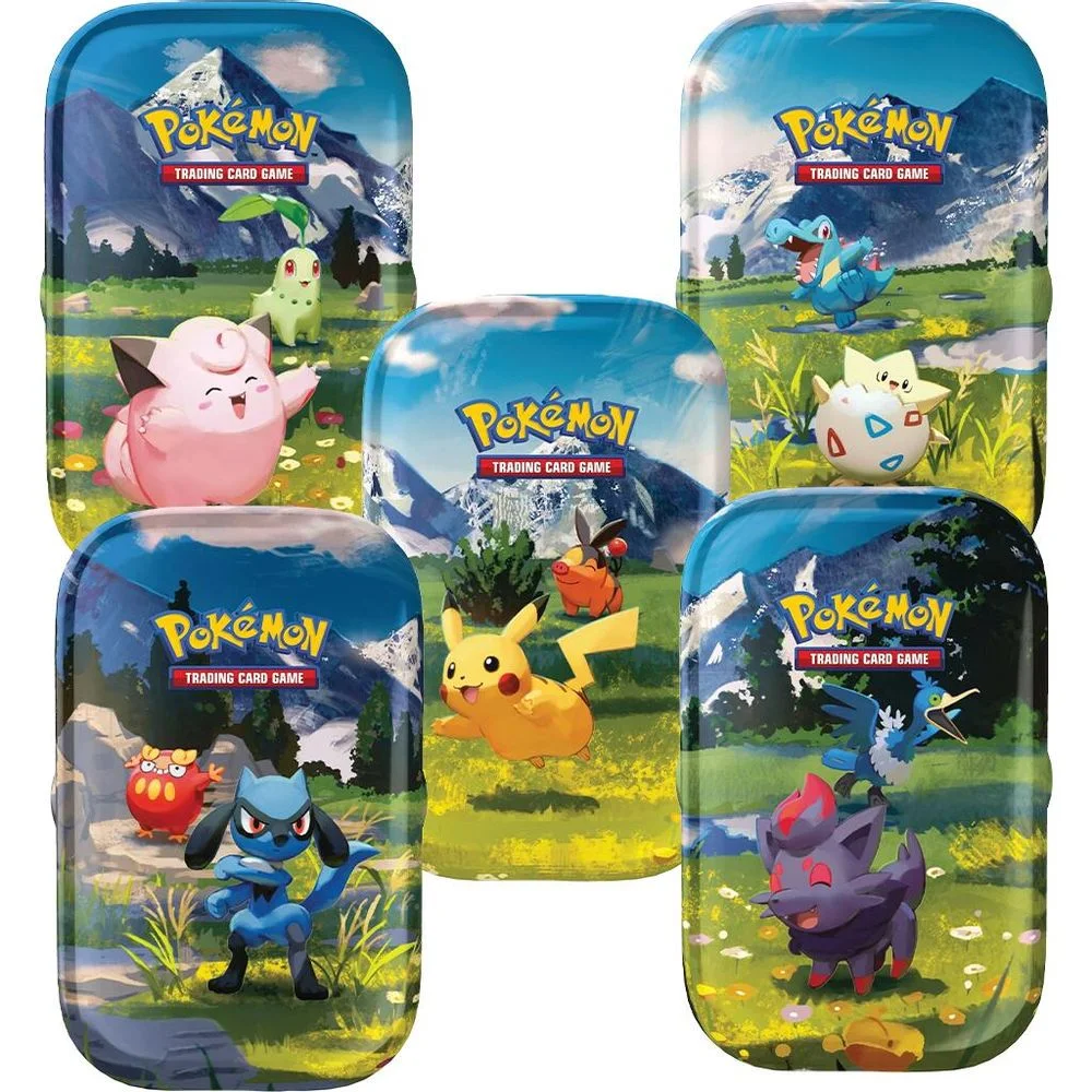 Ascended Heroes Mini Tins 5-Pack Costco — front