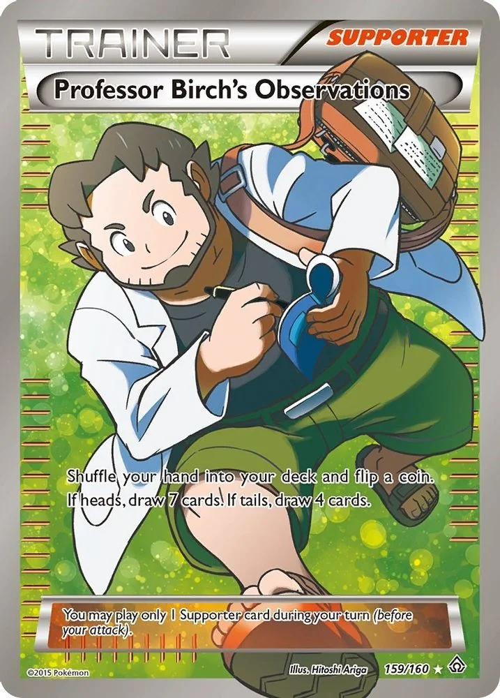 Professor Birch's Observations 159/160 — front