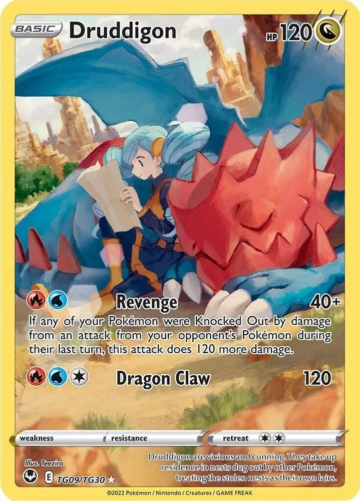 Druddigon TG09/TG30 — front