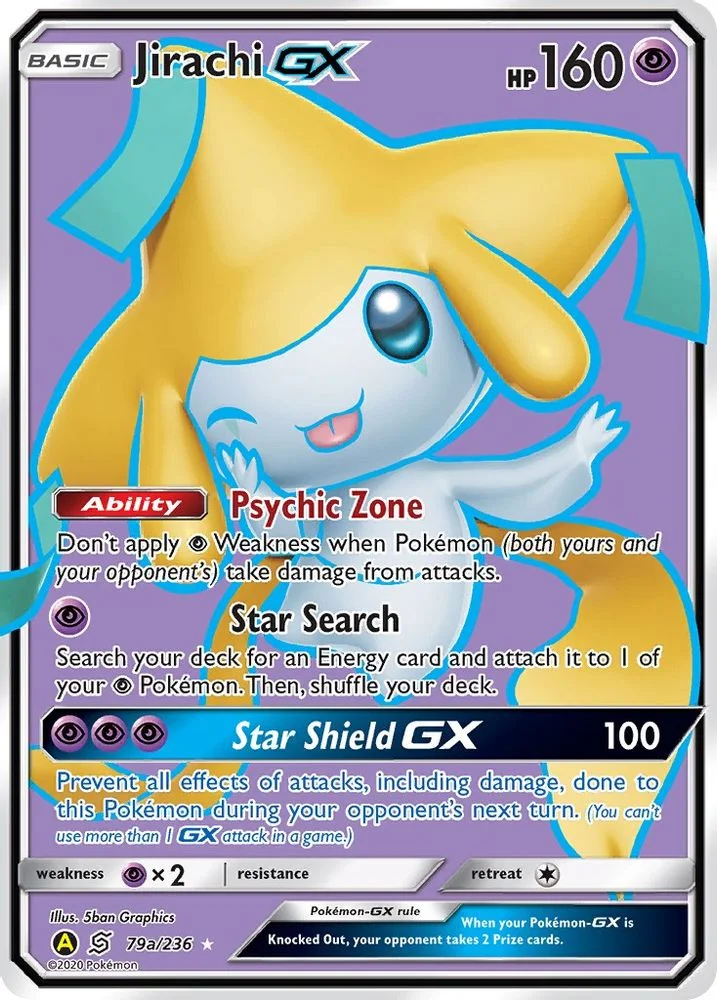 Jirachi GX - 79a/236 079a/236 — front