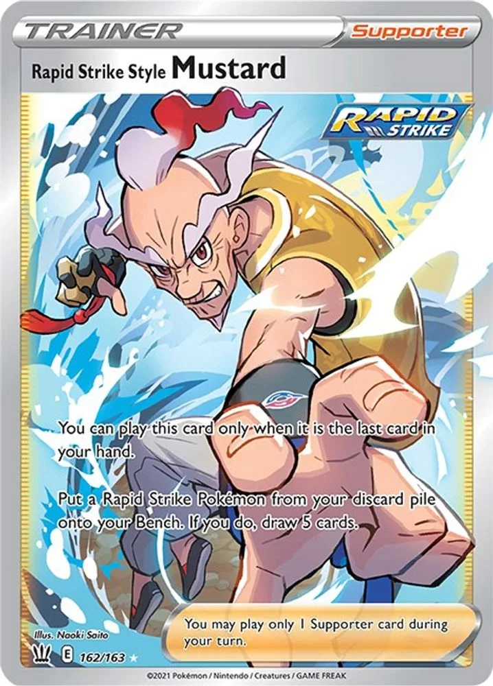 Rapid Strike Style Mustard 162/163 (Full Art) — front