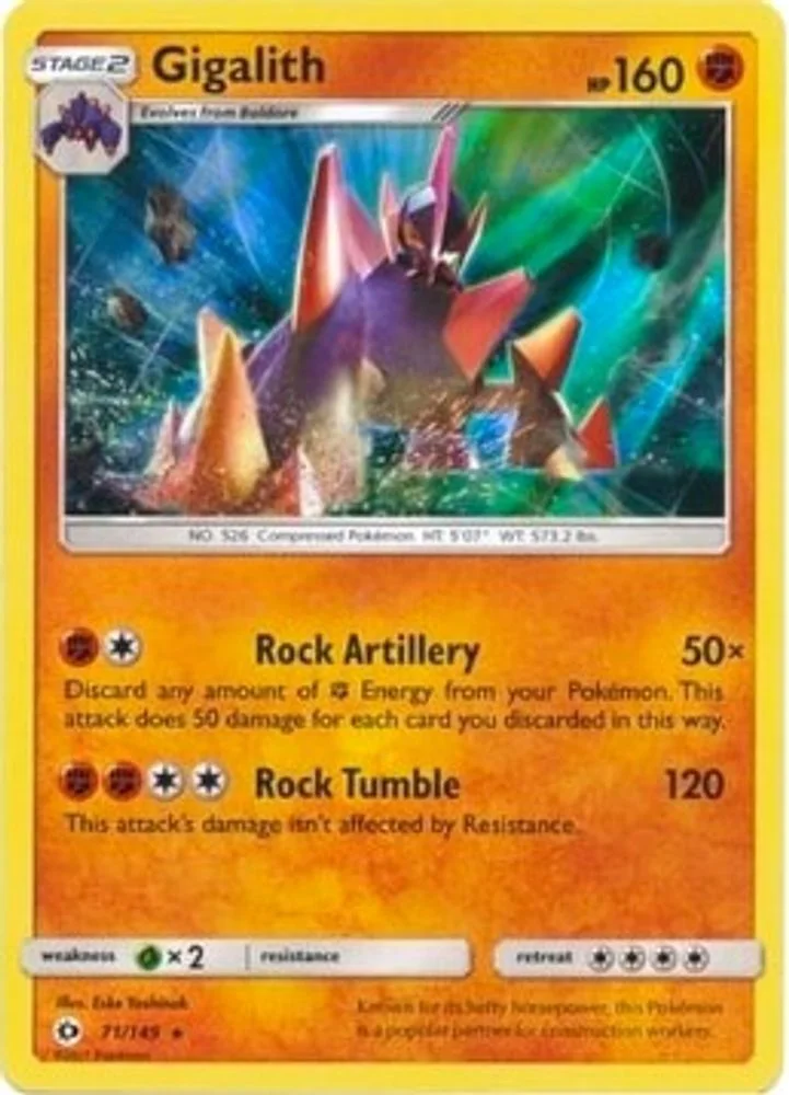 Gigalith 071/149 (Cosmos Holo) — front