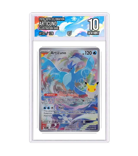 Articuno 132/128 · BCG 10 Gem Mint
