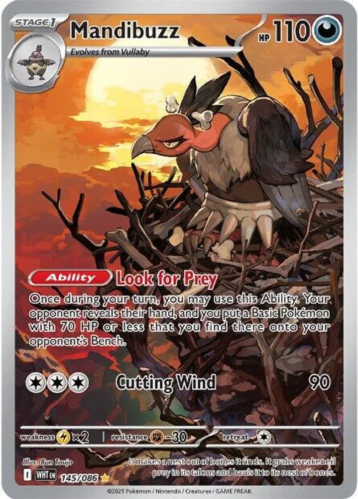 Mandibuzz 145/086 — front