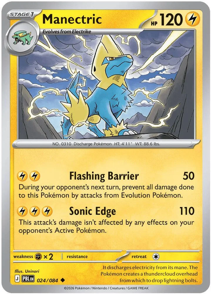 Manectric 024/084 — front