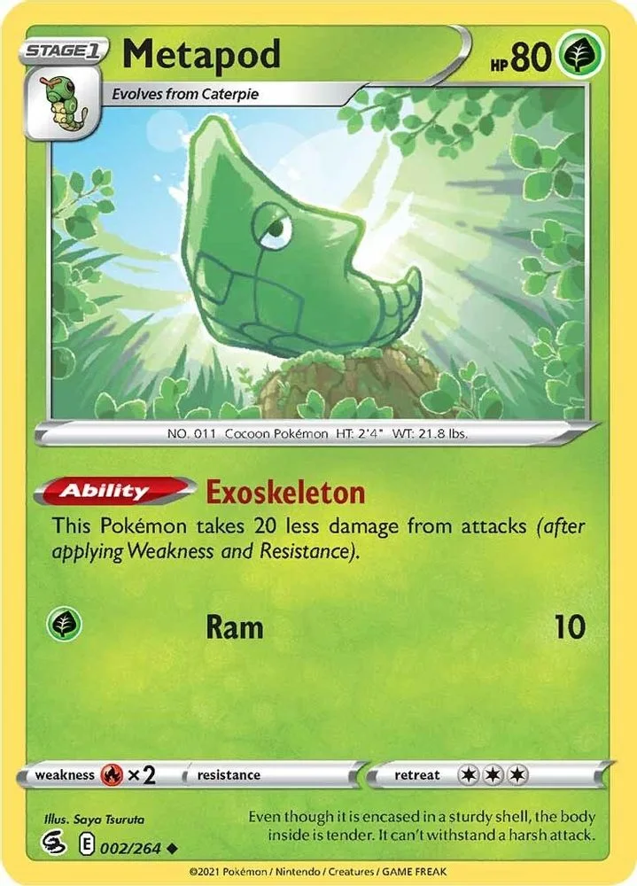 Metapod 002/264 — front