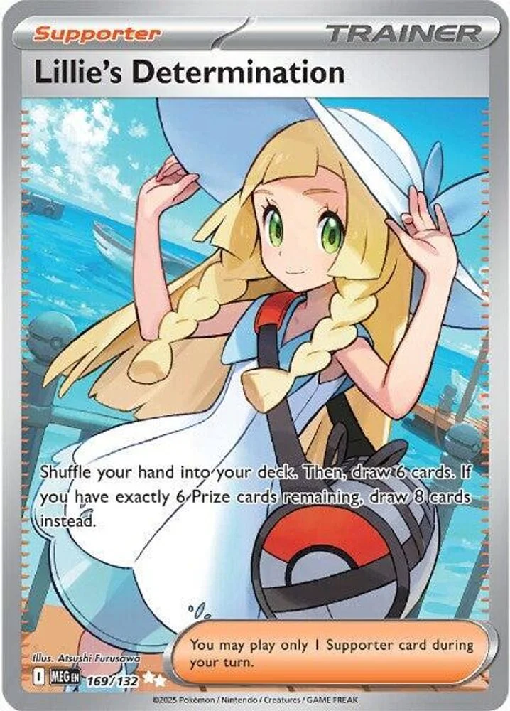 Lillie's Determination 169/132 — front