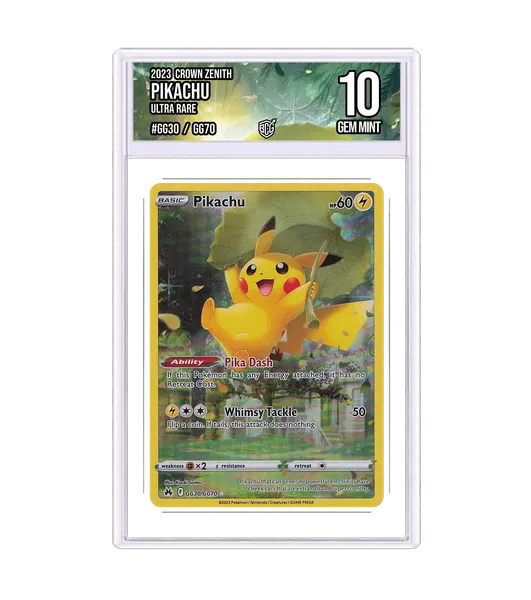 Pikachu GG30/GG70 · BCG 10 Gem Mint
