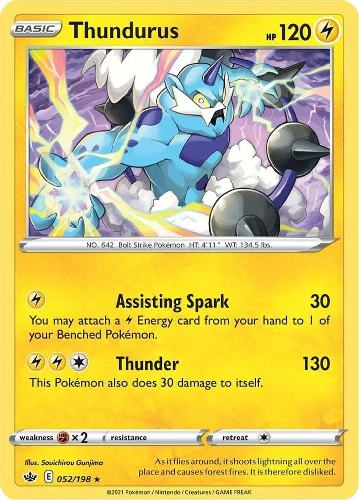 Thundurus 052/198 — front