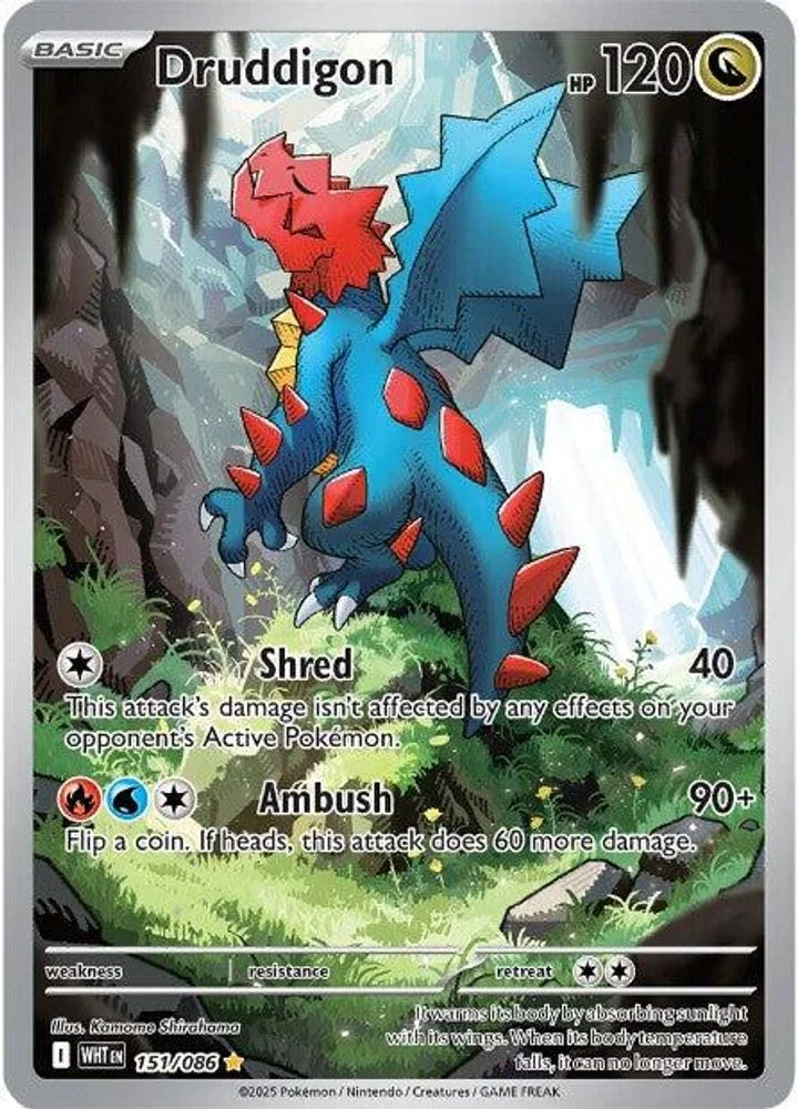 Druddigon 151/086 — front