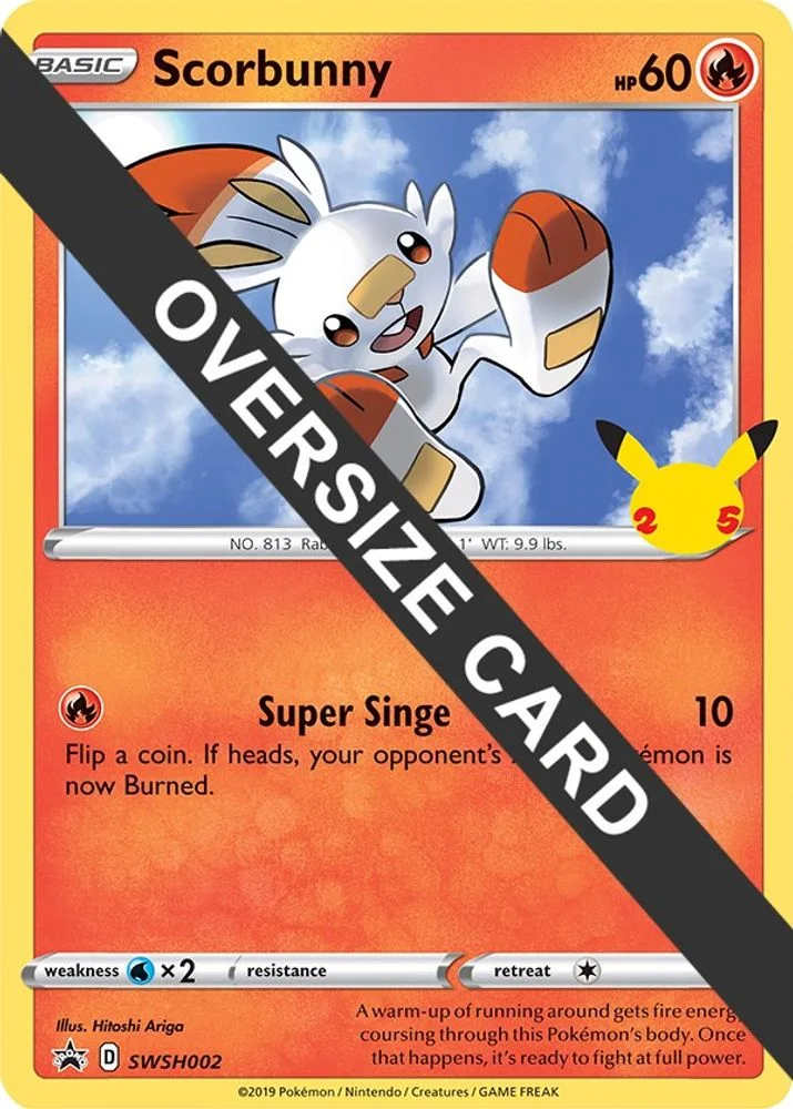 Scorbunny SWSH002 — front