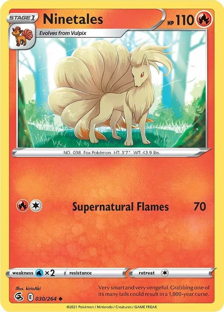 Ninetales 030/264 — front